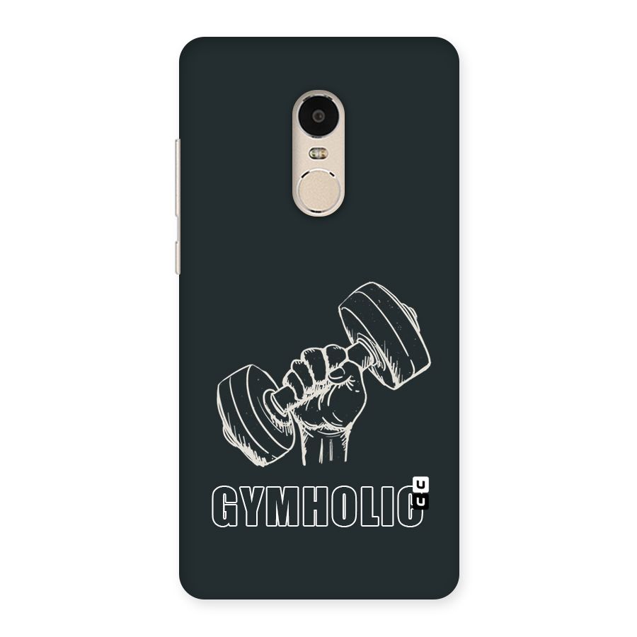 Gymholic Design Back Case for Xiaomi Redmi Note 4