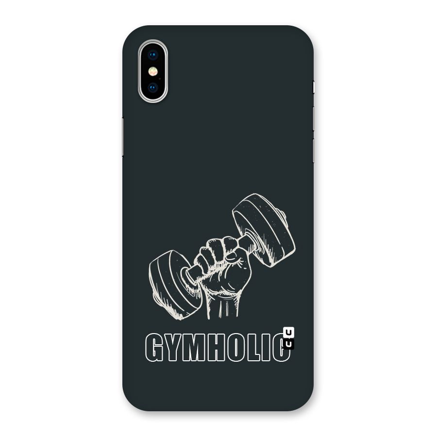 Gymholic Design Back Case for iPhone XS