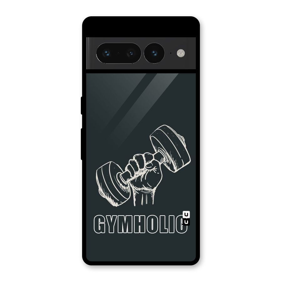 Gymholic Design Glass Back Case for Google Pixel 7 Pro