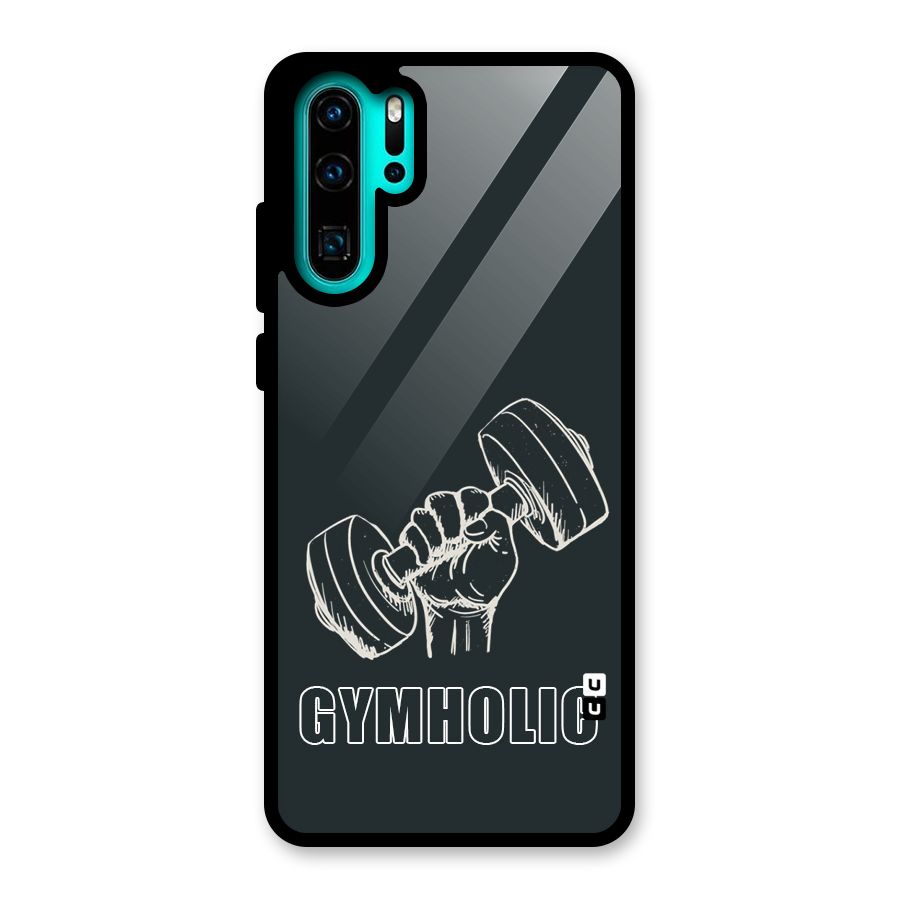 Gymholic Design Glass Back Case for Huawei P30 Pro
