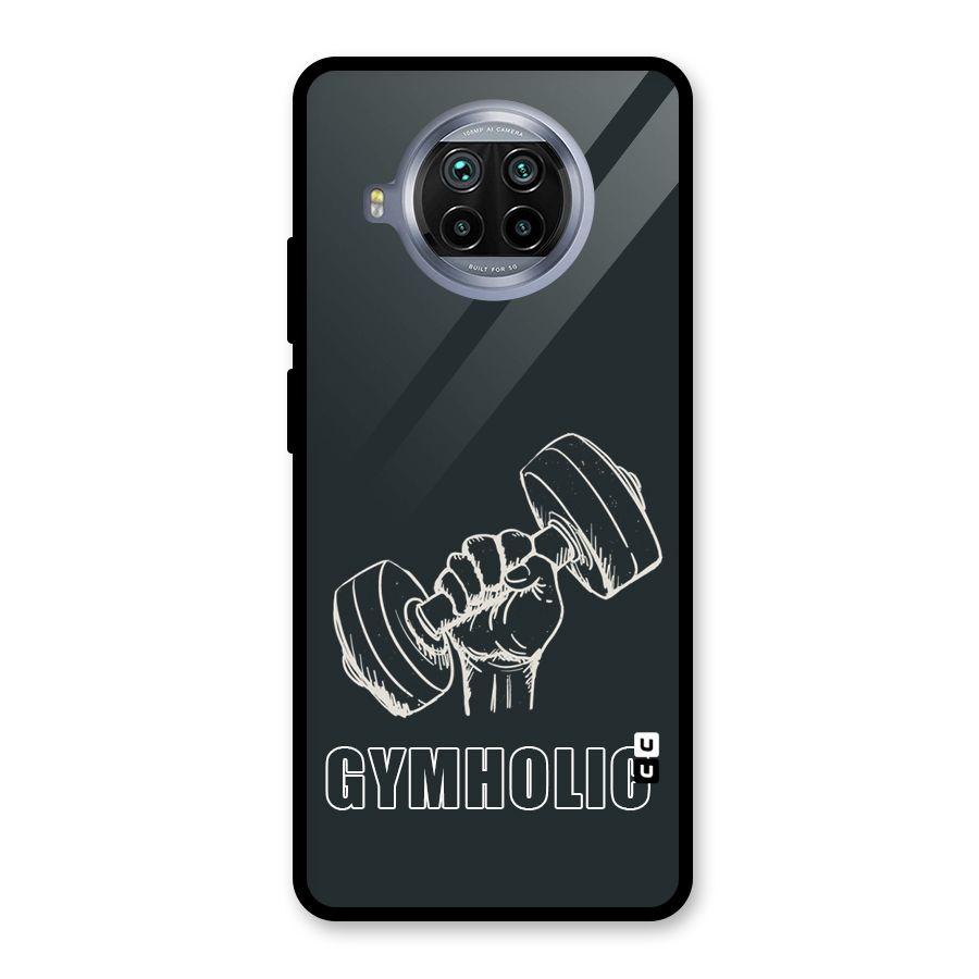 Gymholic Design Glass Back Case for Mi 10i