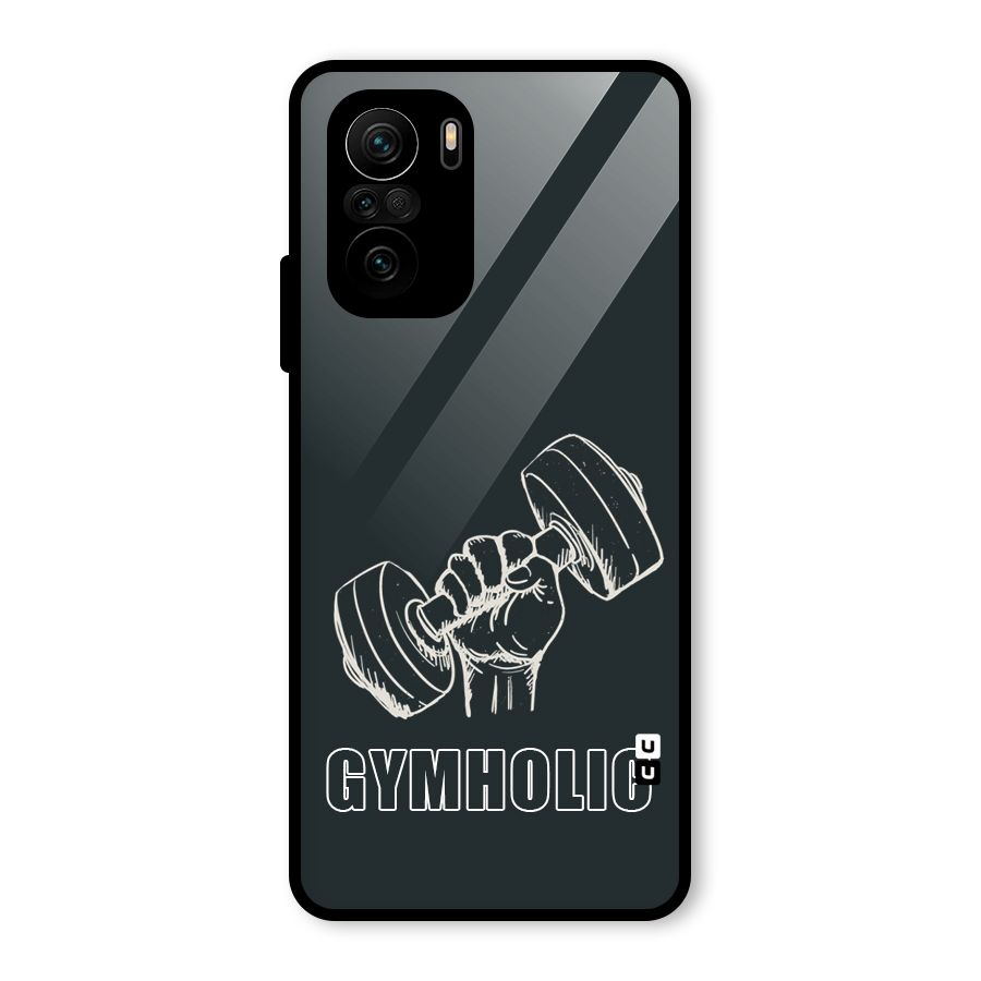 Gymholic Design Glass Back Case for Mi 11x