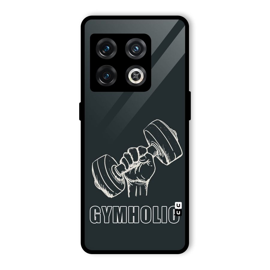 Gymholic Design Glass Back Case for OnePlus 10 Pro 5G