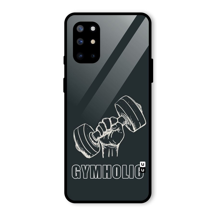 Gymholic Design Glass Back Case for OnePlus 8T