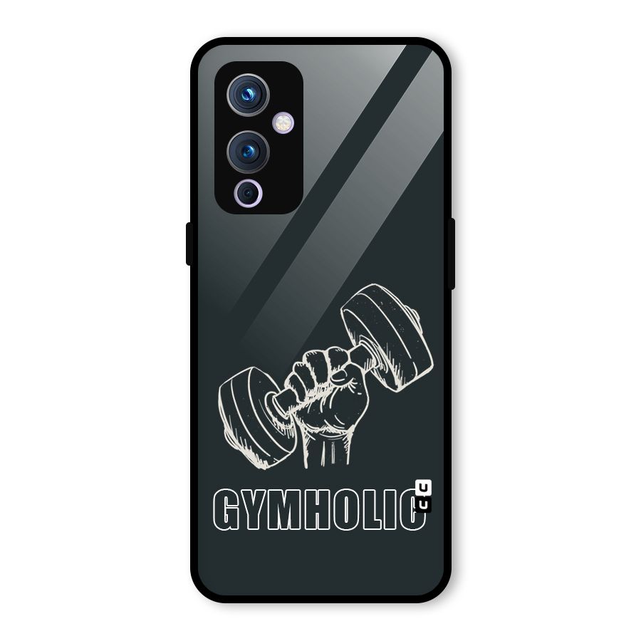 Gymholic Design Glass Back Case for OnePlus 9