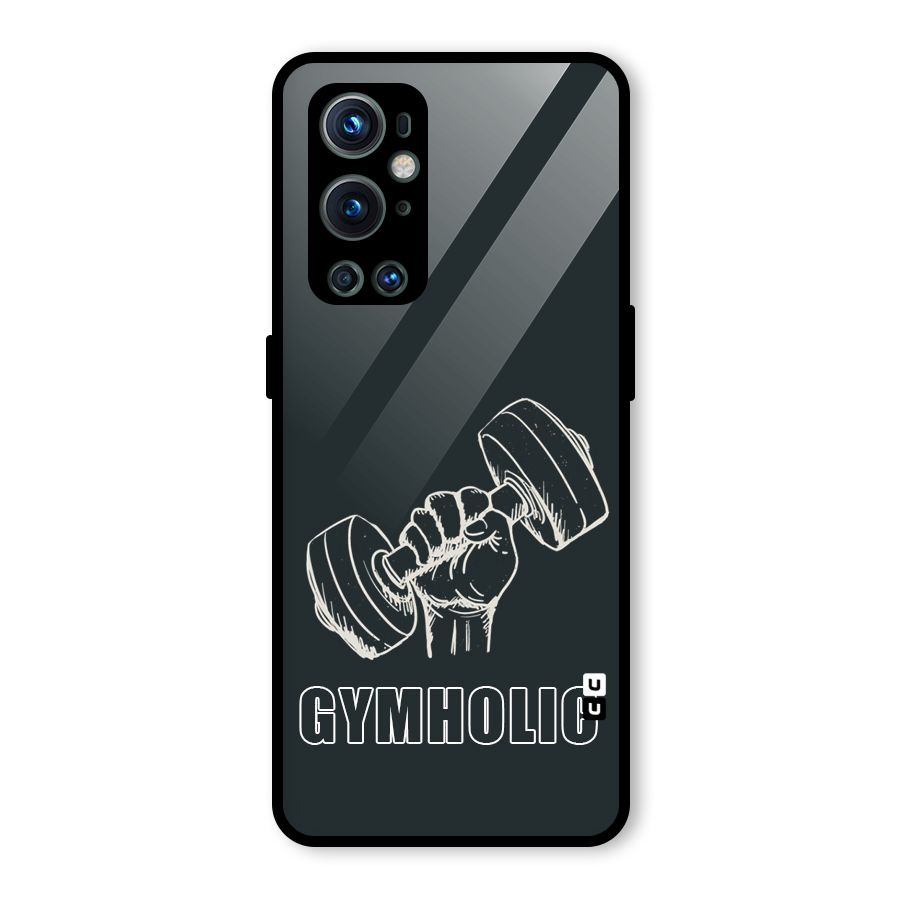 Gymholic Design Glass Back Case for OnePlus 9 Pro