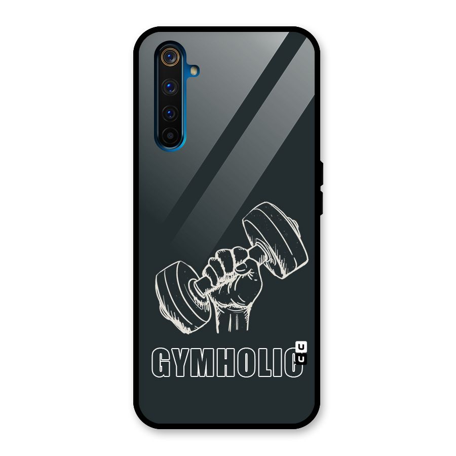 Gymholic Design Glass Back Case for Realme 6 Pro