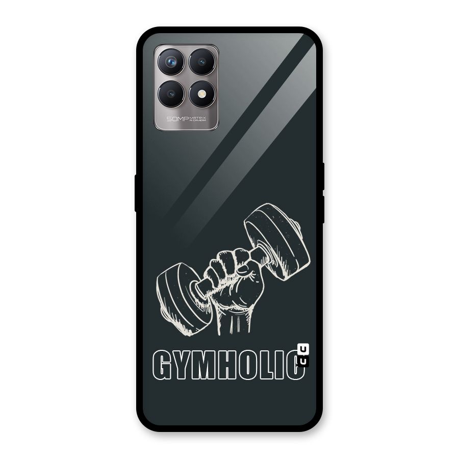 Gymholic Design Glass Back Case for Realme Narzo 50