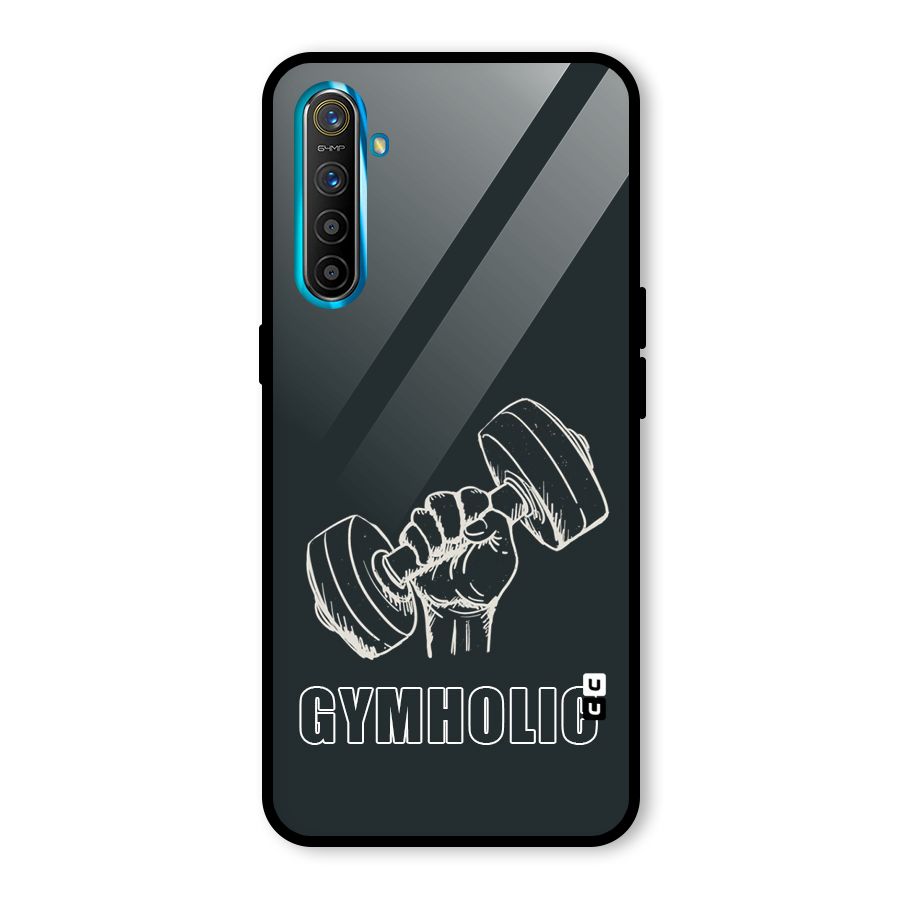 Gymholic Design Glass Back Case for Realme X2