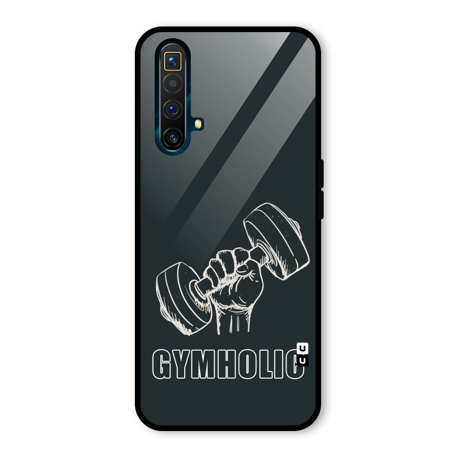 Gymholic Design Glass Back Case for Realme X3 SuperZoom