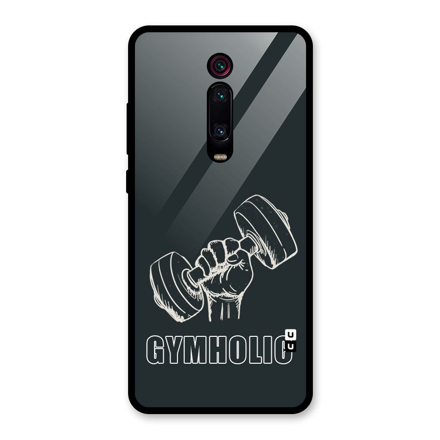 Gymholic Design Glass Back Case for Redmi K20 Pro