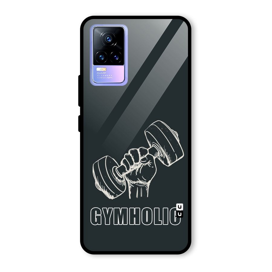 Gymholic Design Glass Back Case for Vivo Y73