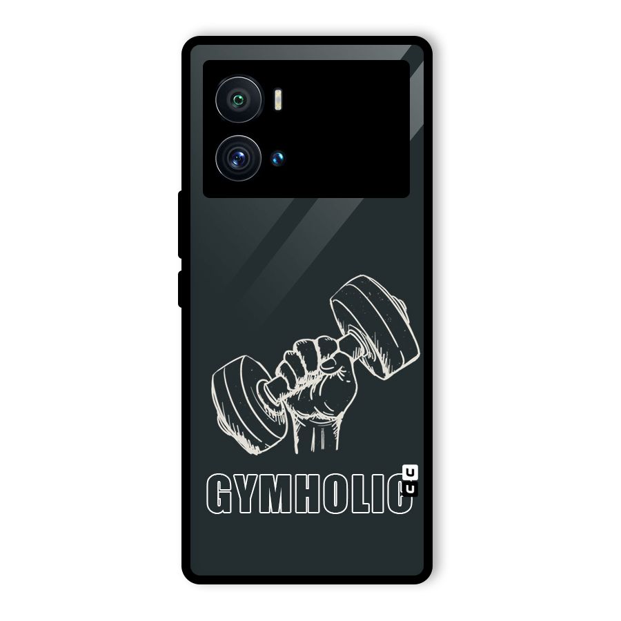 Gymholic Design Glass Back Case for Vivo iQOO 9 Pro