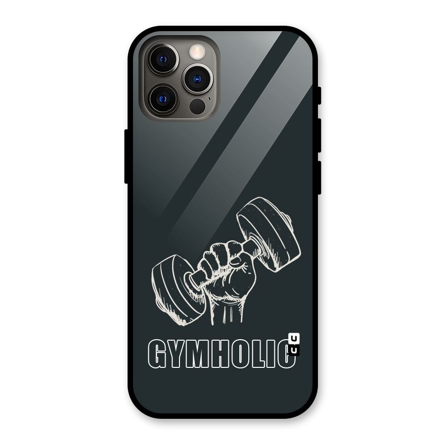 Gymholic Design Glass Back Case for iPhone 12 Pro