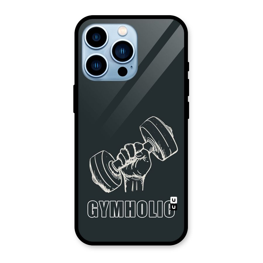 Gymholic Design Glass Back Case for iPhone 13 Pro