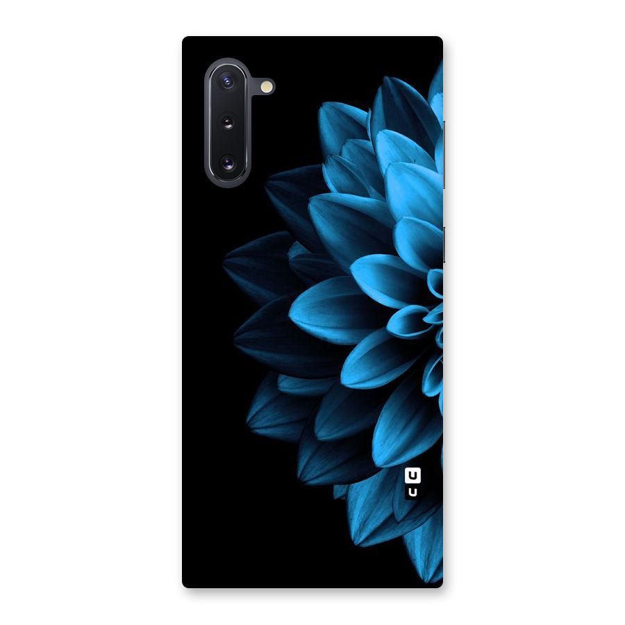 Half Blue Flower Back Case for Galaxy Note 10