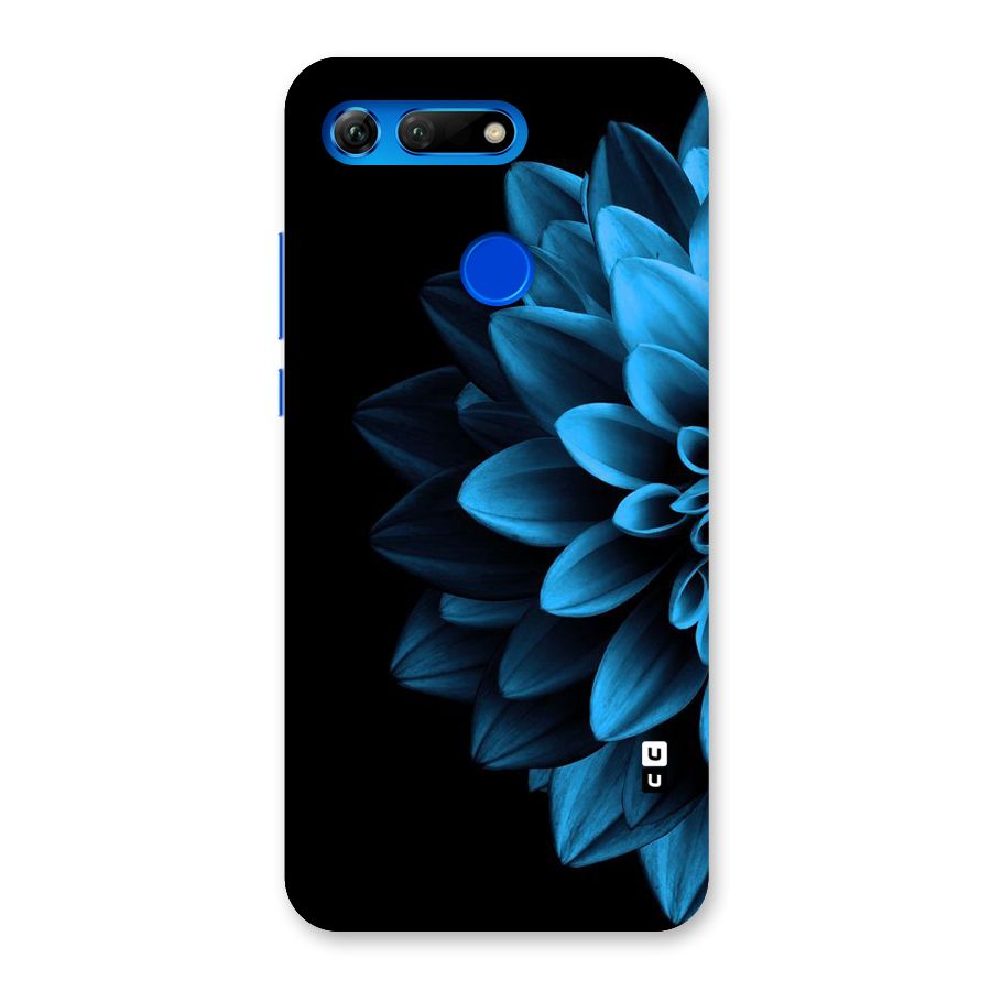 Half Blue Flower Back Case for Honor View 20