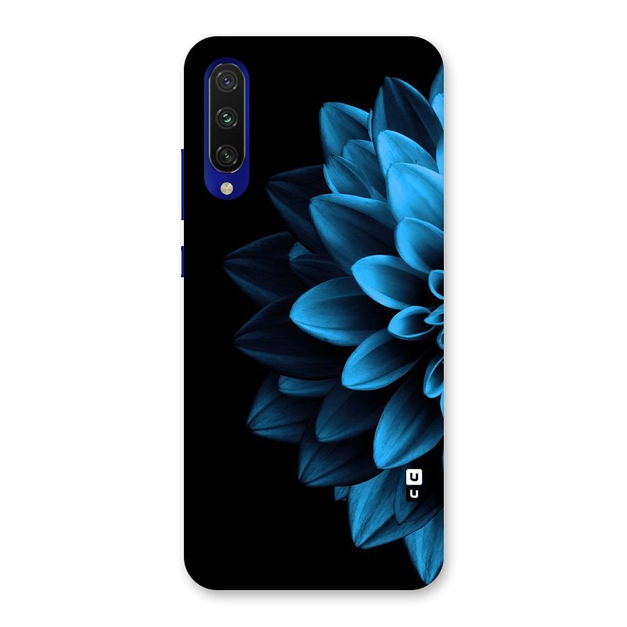 Half Blue Flower Back Case for Mi A3