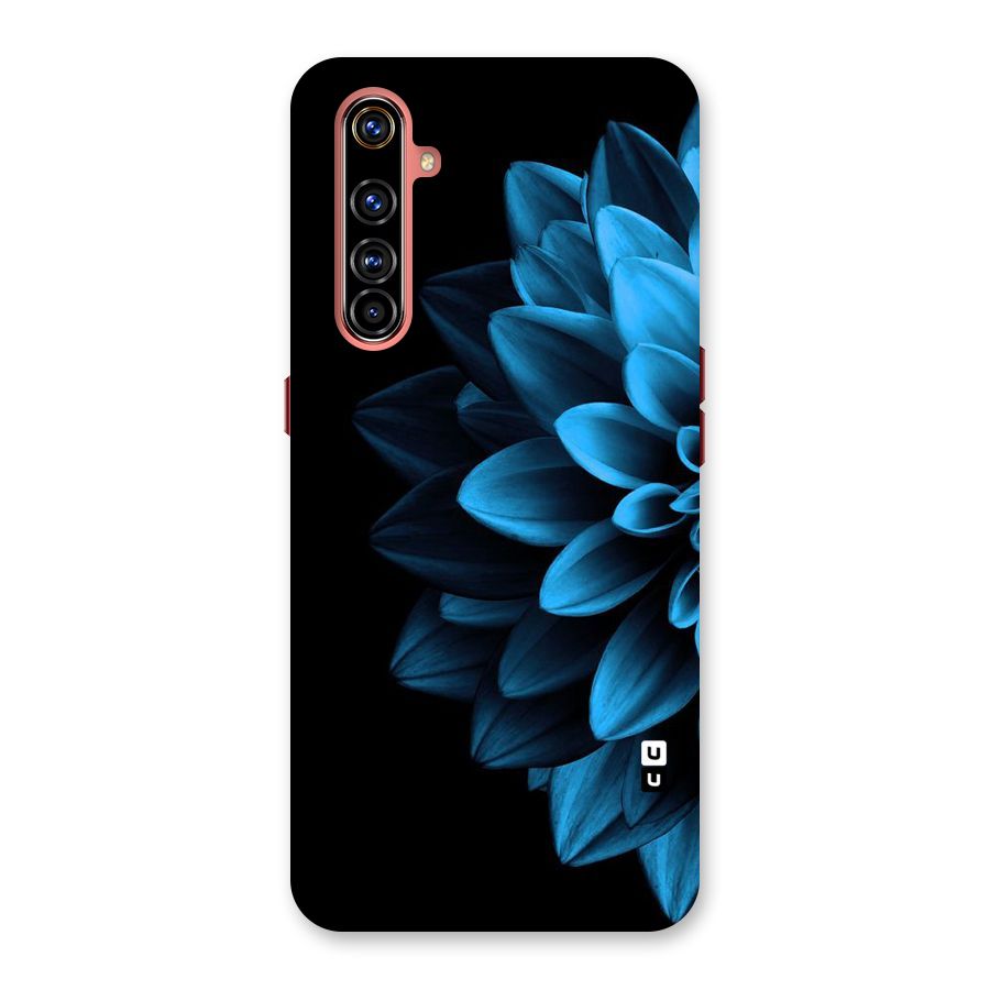 Half Blue Flower Back Case for Realme X50 Pro