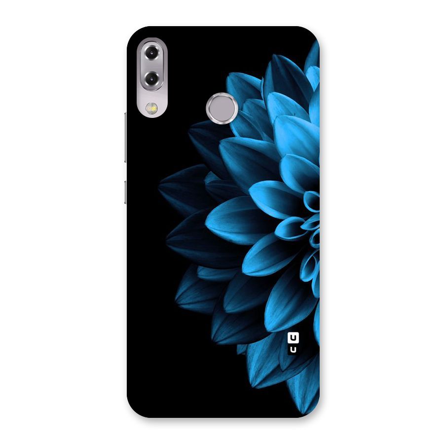 Half Blue Flower Back Case for Zenfone 5Z