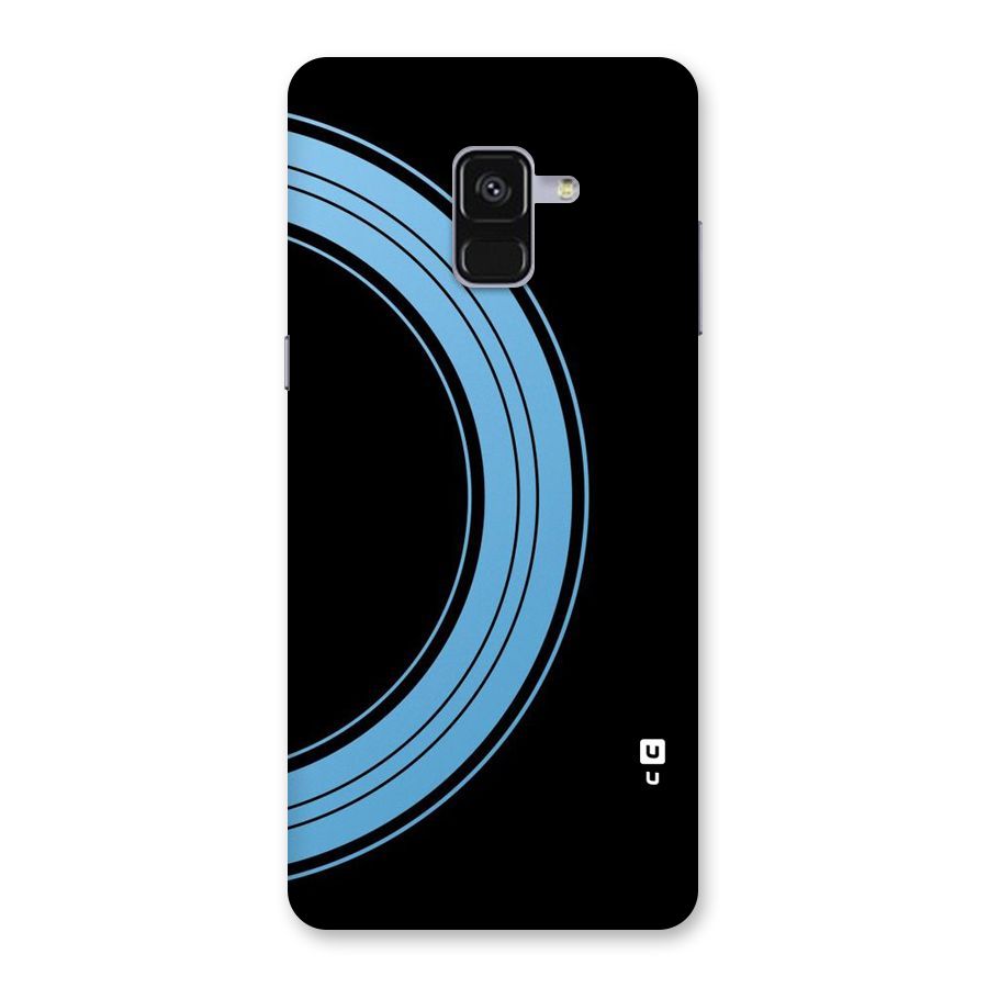 Half Circles Back Case for Galaxy A8 Plus