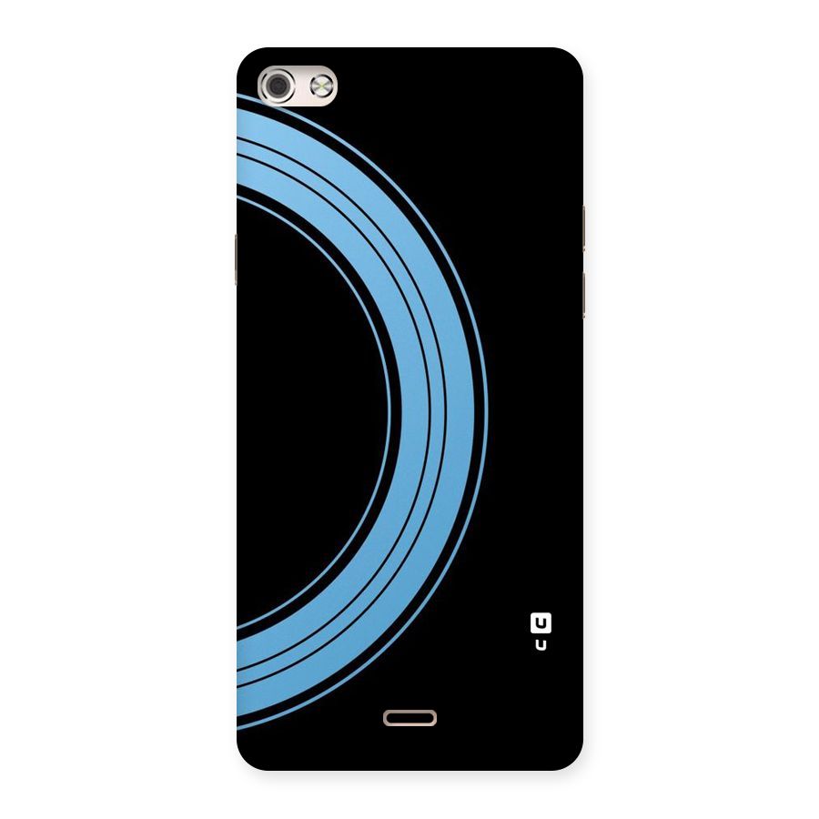 Half Circles Back Case for Micromax Canvas Silver 5