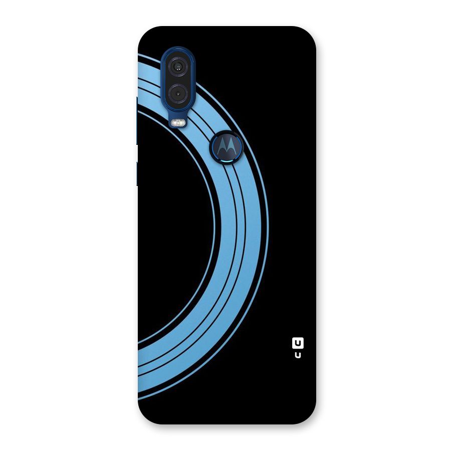 Half Circles Back Case for Motorola One Vision