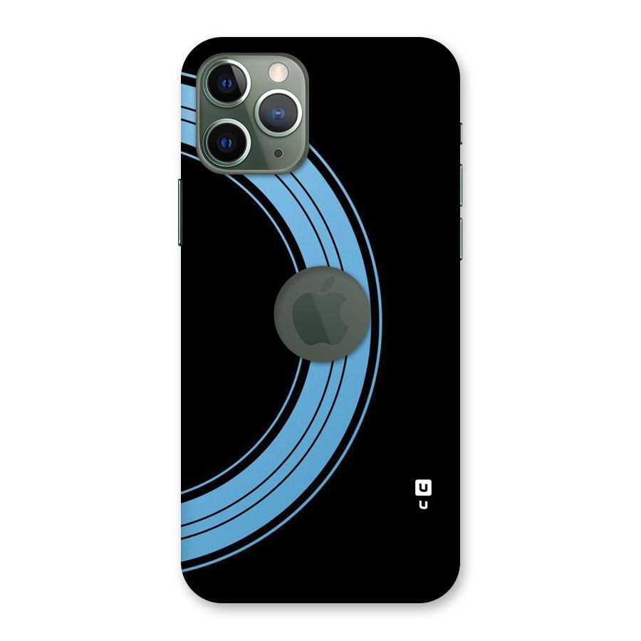 Half Circles Back Case for iPhone 11 Pro Logo  Cut