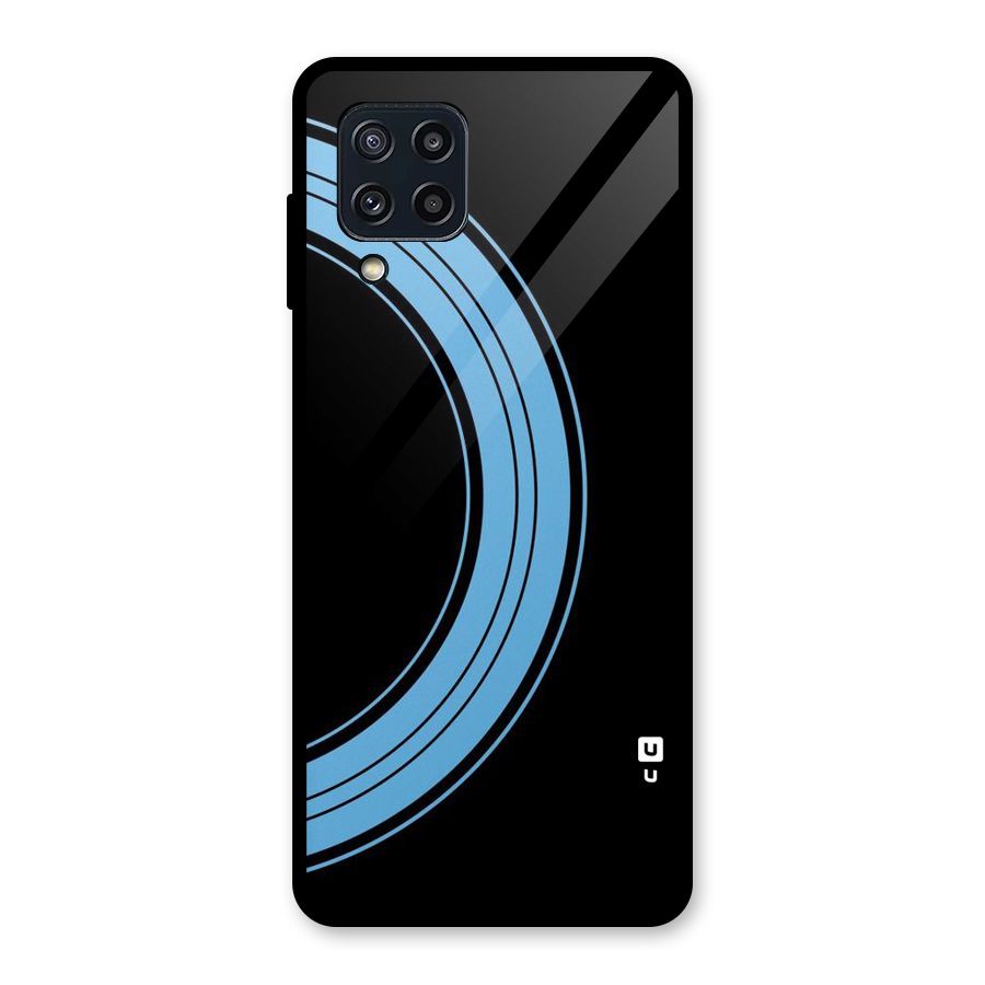 Half Circles Glass Back Case for Galaxy M32