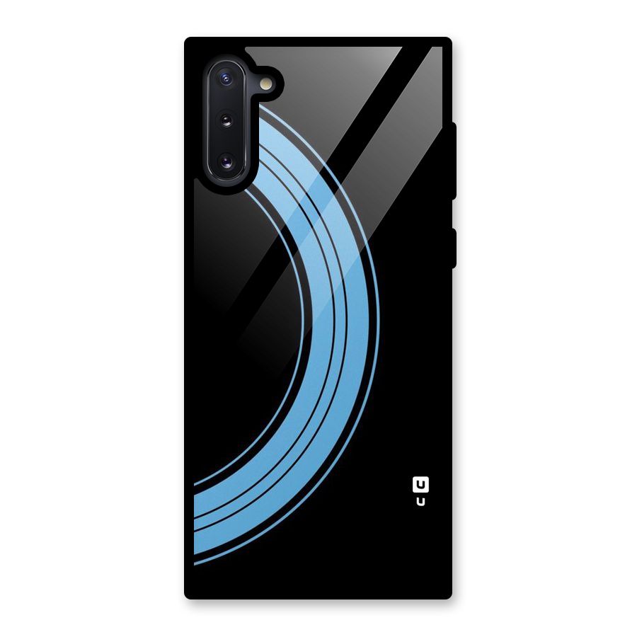 Half Circles Glass Back Case for Galaxy Note 10
