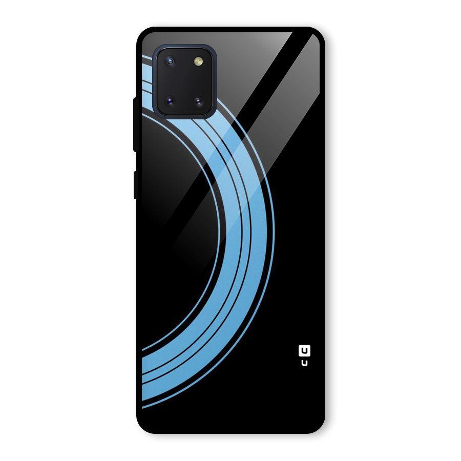 Half Circles Glass Back Case for Galaxy Note 10 Lite