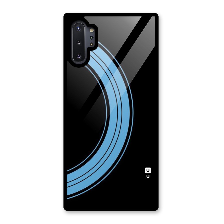Half Circles Glass Back Case for Galaxy Note 10 Plus
