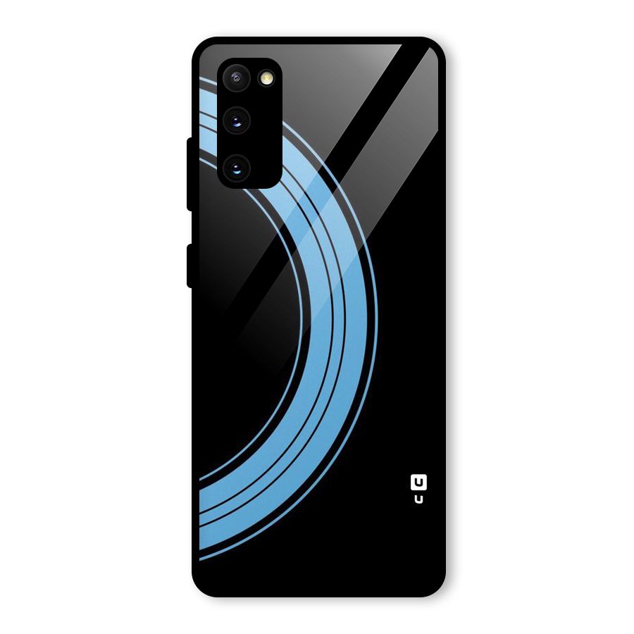 Half Circles Glass Back Case for Galaxy S20 FE 5G