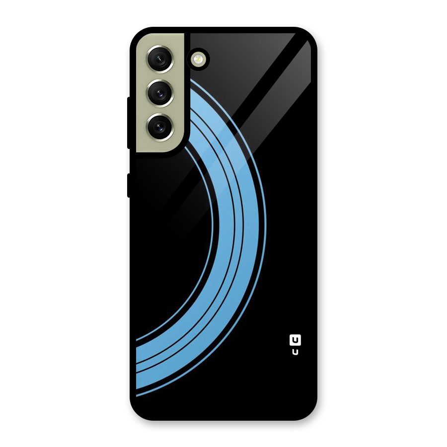 Half Circles Glass Back Case for Galaxy S21 FE 5G