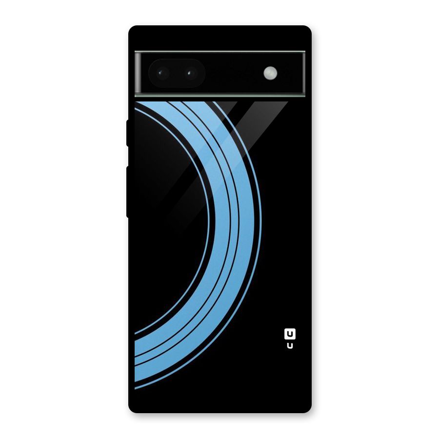 Half Circles Glass Back Case for Google Pixel 6a