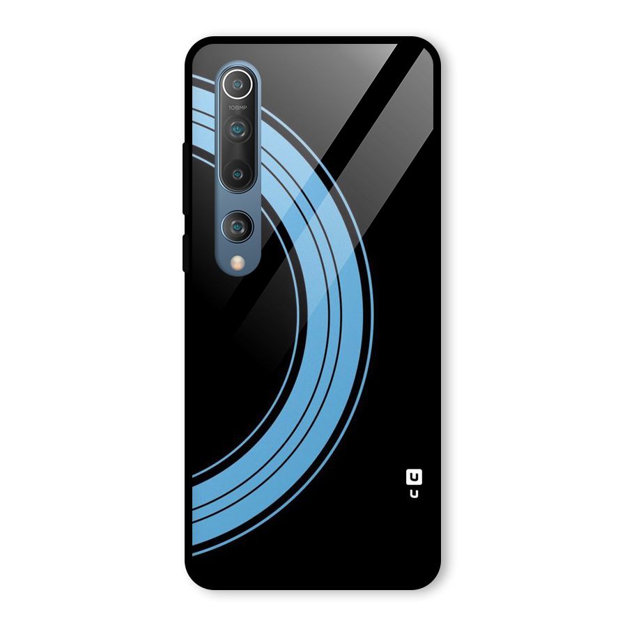 Half Circles Glass Back Case for Mi 10