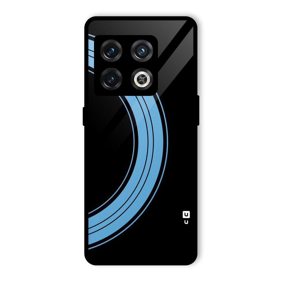 Half Circles Glass Back Case for OnePlus 10 Pro 5G