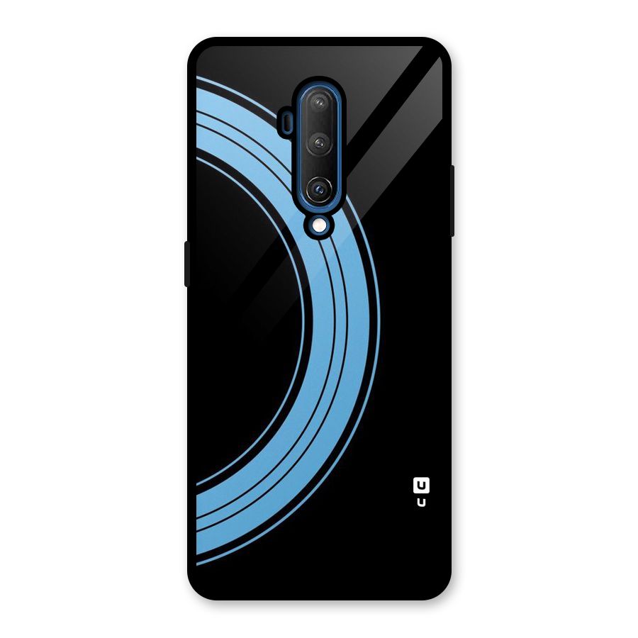 Half Circles Glass Back Case for OnePlus 7T Pro