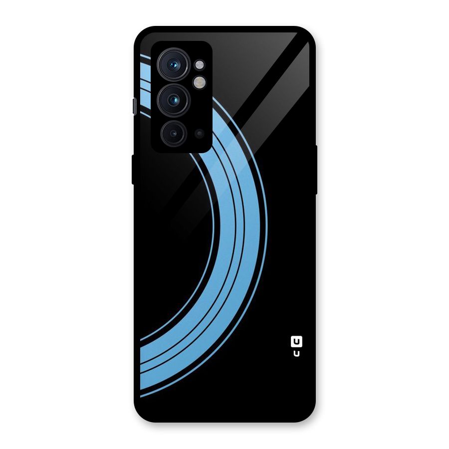 Half Circles Glass Back Case for OnePlus 9RT 5G