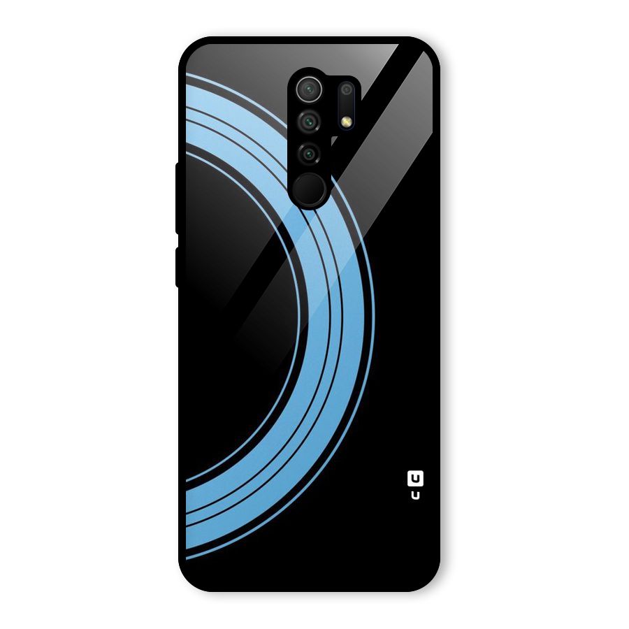 Half Circles Glass Back Case for Poco M2