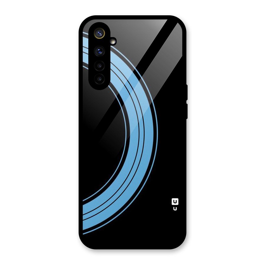 Half Circles Glass Back Case for Realme 6i