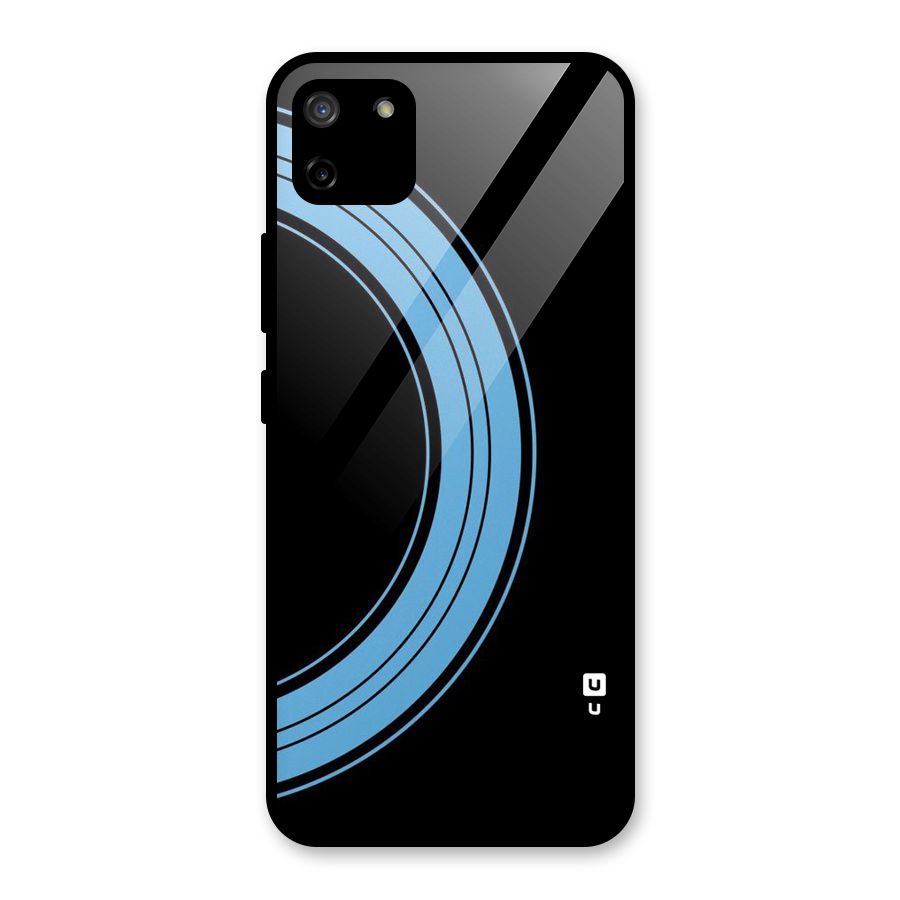 Half Circles Glass Back Case for Realme C11