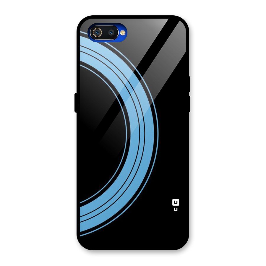 Half Circles Glass Back Case for Realme C2