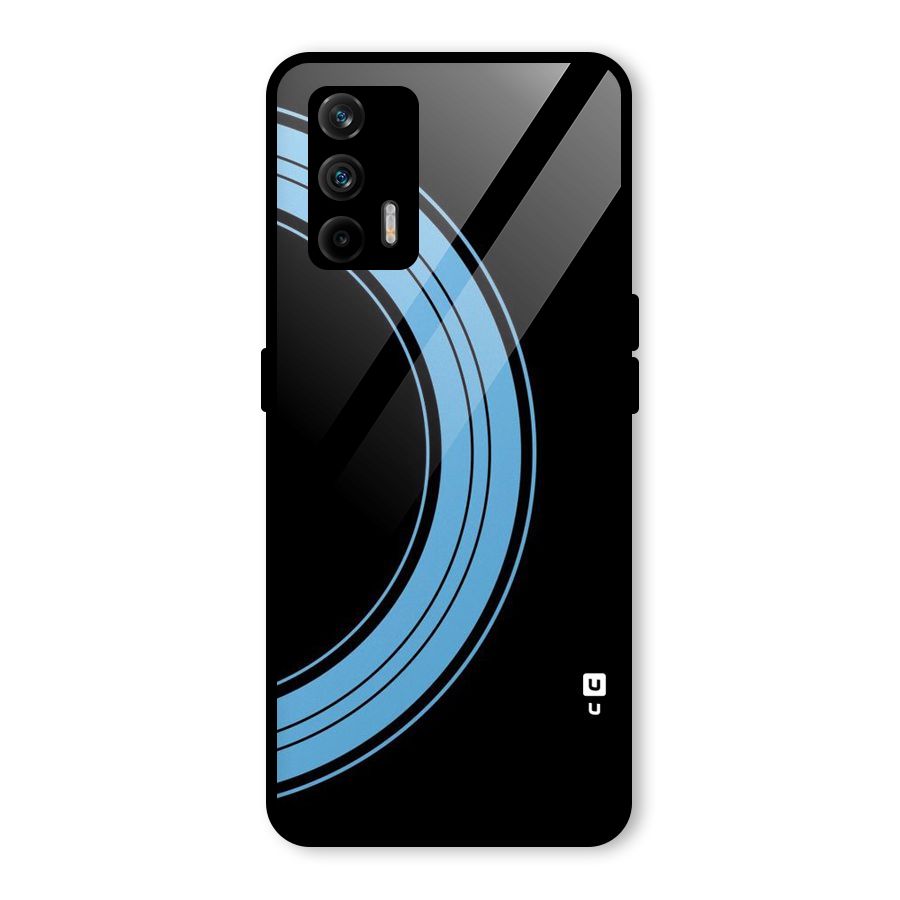 Half Circles Glass Back Case for Realme GT 5G
