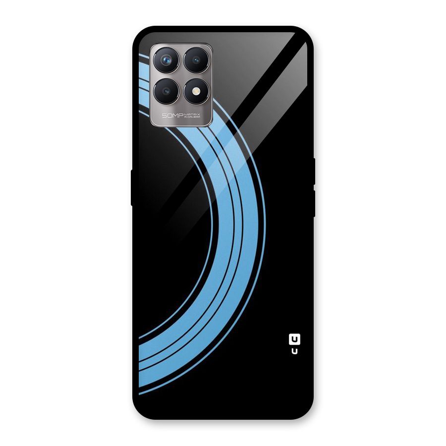 Half Circles Glass Back Case for Realme Narzo 50