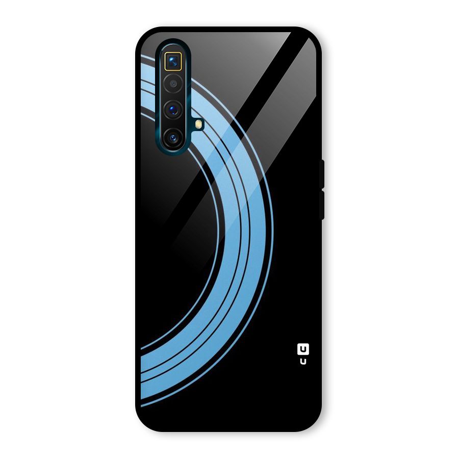 Half Circles Glass Back Case for Realme X3 SuperZoom
