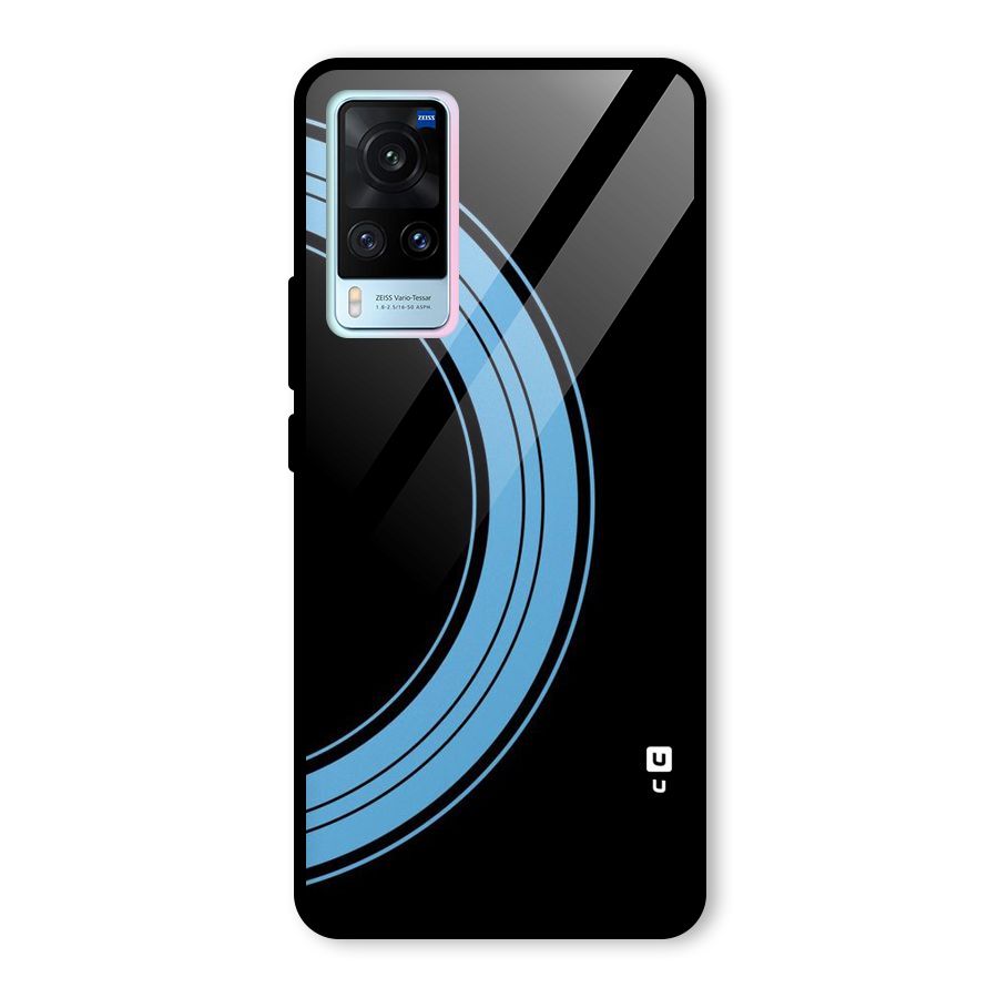 Half Circles Glass Back Case for Vivo X60