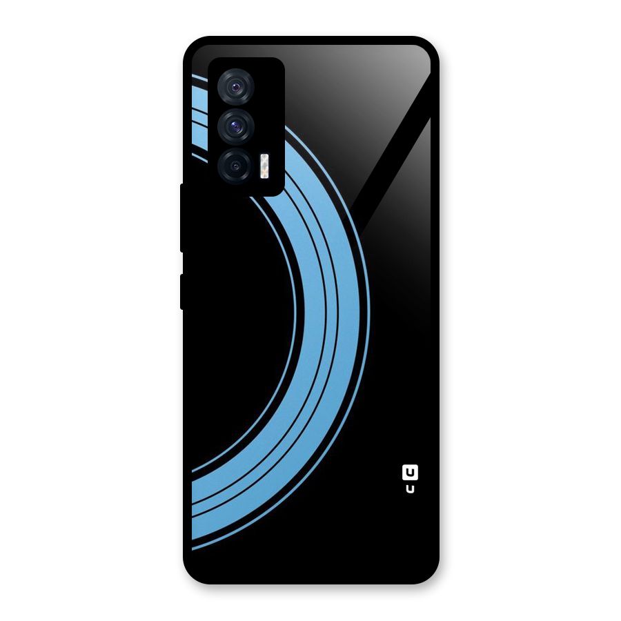 Half Circles Glass Back Case for Vivo iQOO 7 5G