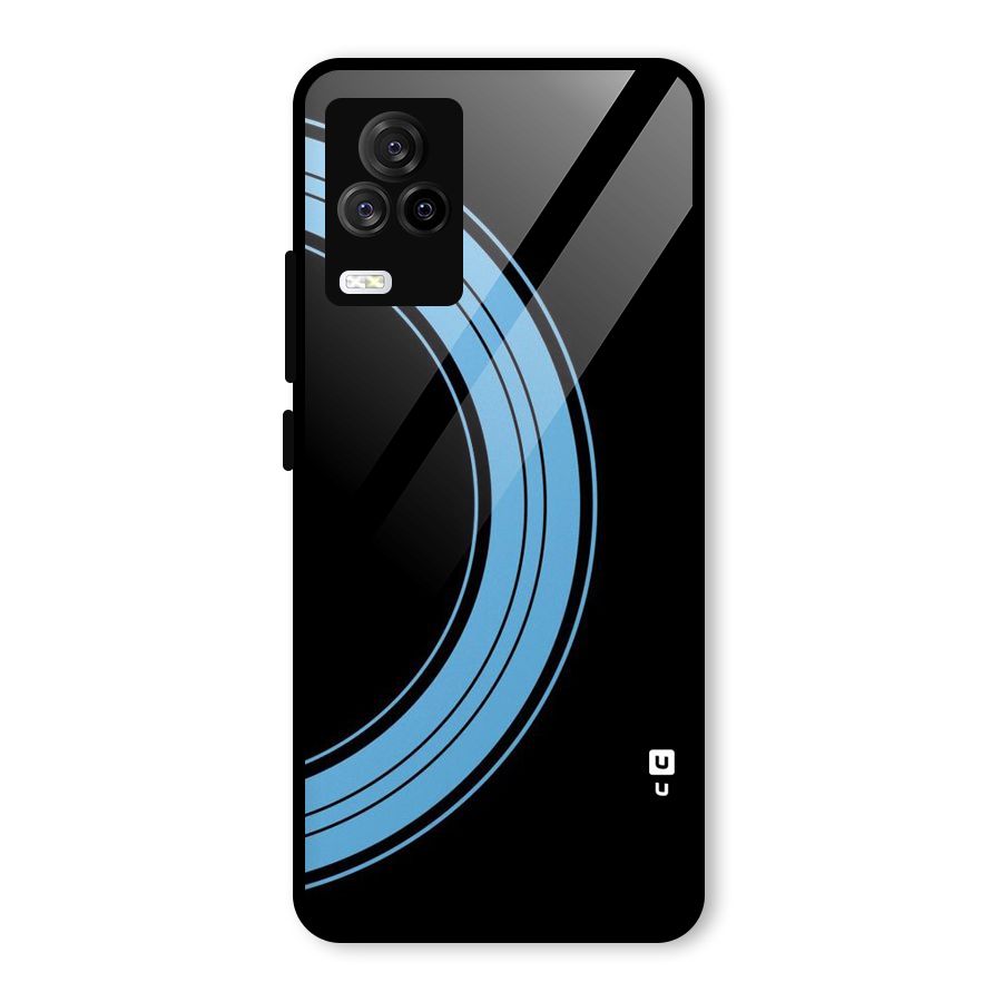 Half Circles Glass Back Case for Vivo iQOO 7 Legend 5G
