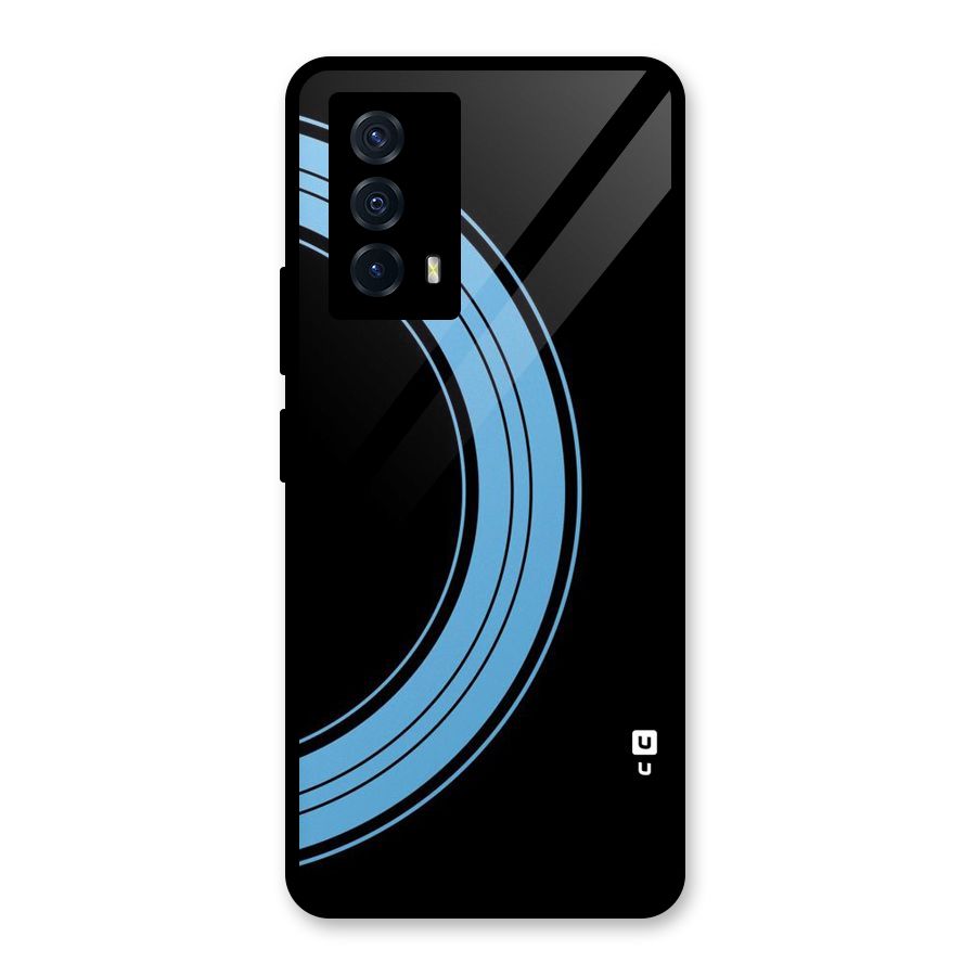 Half Circles Glass Back Case for Vivo iQOO Z5